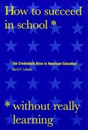 Tapa de How to Succeed in School Without Really Learning