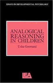 Tapa de ANALOGICAL REASONING IN CHILDREN (Essays in Developmental Psychology)