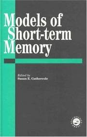 Tapa de Models Of Short-Term Memory