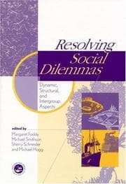 Tapa de Resolving Social Dilemmas