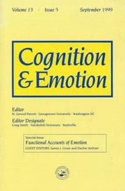 Tapa de Functional Accounts of Emotion