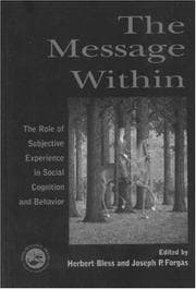 Tapa de The Message Within