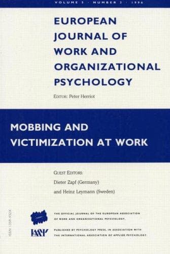 Tapa de Mobbing And Victimization At Work