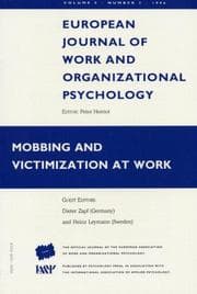 Tapa de Mobbing And Victimization At Work