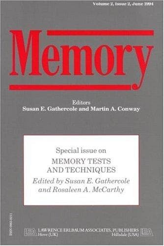 Tapa de Memory Tests And Techniques