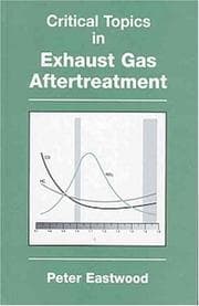 Tapa de Critical Topics in Exhaust Gas Aftertreatment (Mechanical Engineering Research Studies Engineering Design Series)