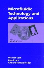 Tapa de Microfluidic Technology and Applications (Microtechnologies and Microsystems Series)