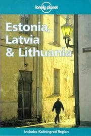 Tapa de Lonely Planet Estonia, Latvia & Lithuania (Serial)