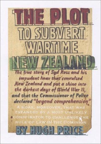 Tapa de The plot to subvert wartime New Zealand