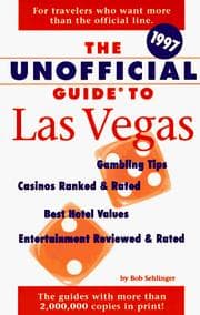 Tapa de The Unofficial Guide to Las Vegas 1997 (Unofficial Guides)
