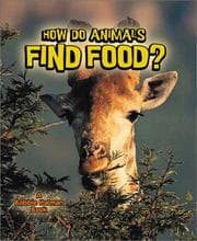 Tapa de How do animals find food? (The Science of Living Things)