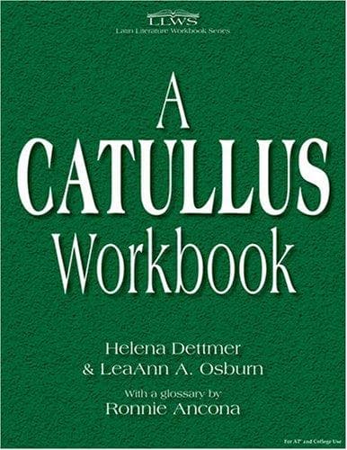 Tapa de A Catullus workbook
