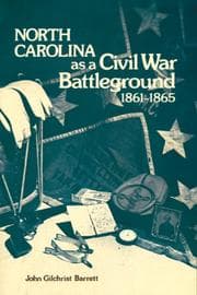 Tapa de North Carolina as a Civil War battleground, 1861-1865