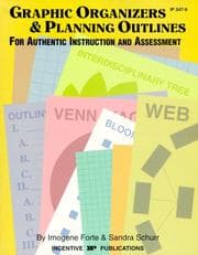 Tapa de Graphic Organizers and Planning Outlines for Authentic Instruction and Assessment