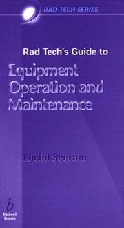 Tapa de Equipment and Operation Maintenance (Rad Tech Series)