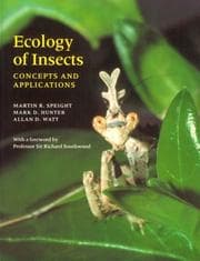 Tapa de Ecology of insects