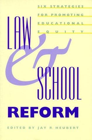 Tapa de Law and School Reform
