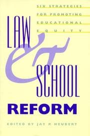 Tapa de Law and School Reform