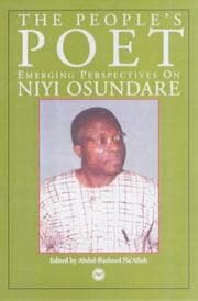 Tapa de Emerging Perspectives on Niyi Osundare