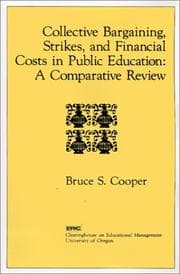 Tapa de Collective bargaining, strikes, and financial costs in public education