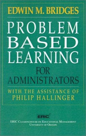 Tapa de Problem-based learning for administrators