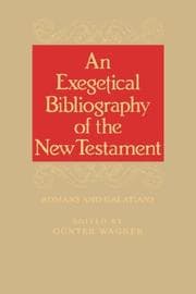 Tapa de An Exegetical Bibliography of the New Testament
