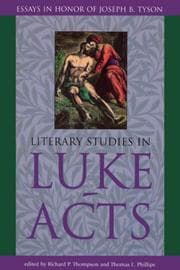 Tapa de Literary Studies in Luke Acts