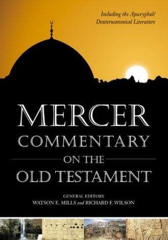 Tapa de Mercer Commentary on the Old Testament