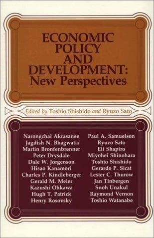 Tapa de Economic policy and development