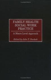 Tapa de Family Health Social Work Practice
