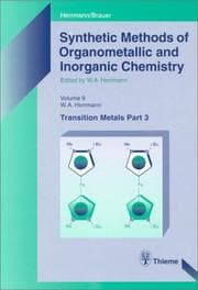 Tapa de Synthetic Methods of Organometallic and Inorganic Chemistry