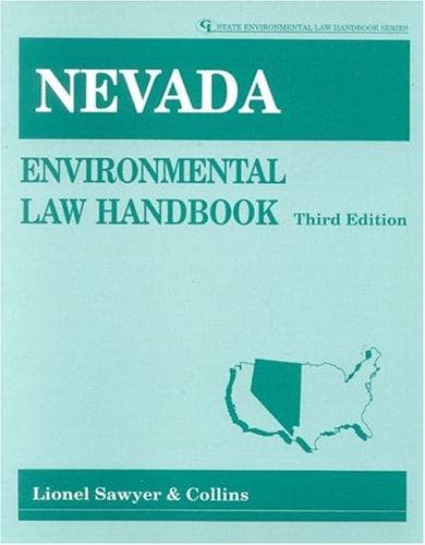 Tapa de Nevada environmental law handbook