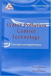 Tapa de Water Pollution Control Technology