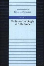 Tapa de The demand and supply of public goods