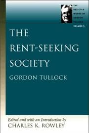 Tapa de The Rent-Seeking Society (Tullock, Gordon. Selections)