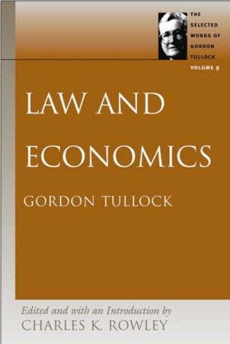 Tapa de Law and economics