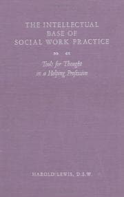Tapa de Intellectual Base of Social Work Practice
