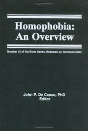Tapa de Homophobia