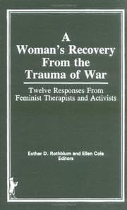 Tapa de A Woman's Recovery from the Trauma of War