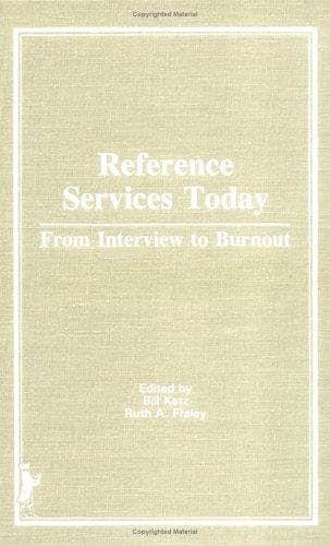Tapa de Reference Services Today