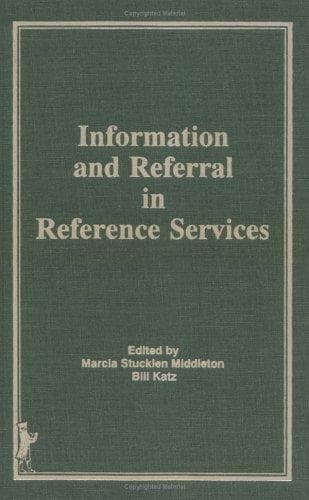 Tapa de Information and referral in reference services