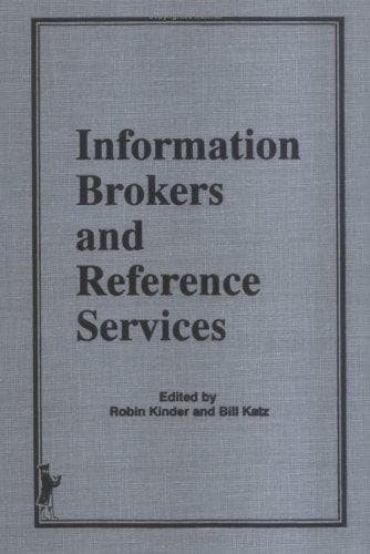 Tapa de Information Brokers and Reference Services (The Reference Librarian) (The Reference Librarian)