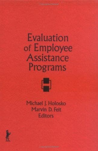 Tapa de Evaluation of employee assistance programs