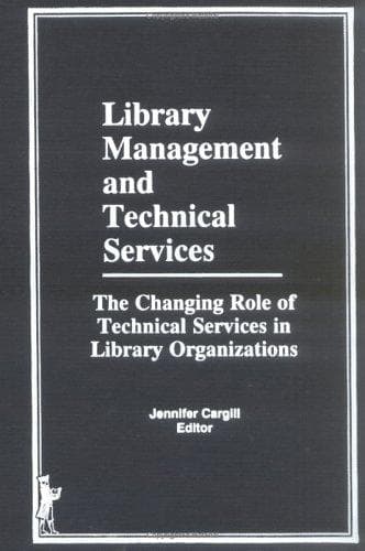 Tapa de Library Management and Technical Services