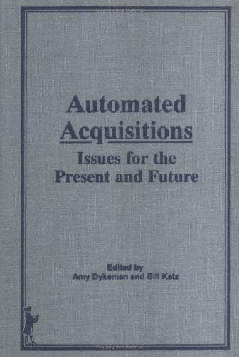 Tapa de Automated acquisitions
