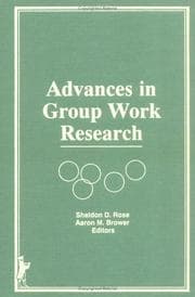 Tapa de Advances in group work research