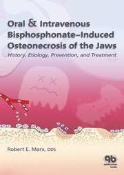 Tapa de Oral & intravenous bisphosphonate-induced osteonecrosis of the jaws