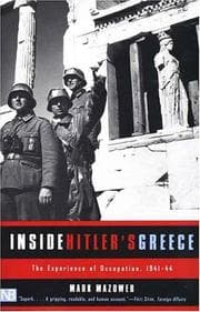 Tapa de Inside Hitler's Greece