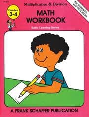 Tapa de Math workbook