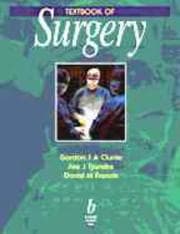 Tapa de Textbook of Surgery